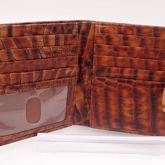 2 Brahmin Wallets One Small Kisslock and One Long Bi-Fold Wallet - Picture 8 of 14